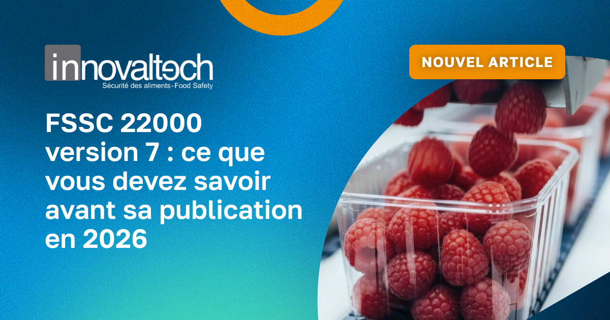 Innovaltech FSSC version 7 mise à jour en 2026